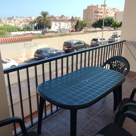 Apartamento Dos Habitaciones Con Piscina Y Gran Terraza Roquetas de Mar Exteriör bild