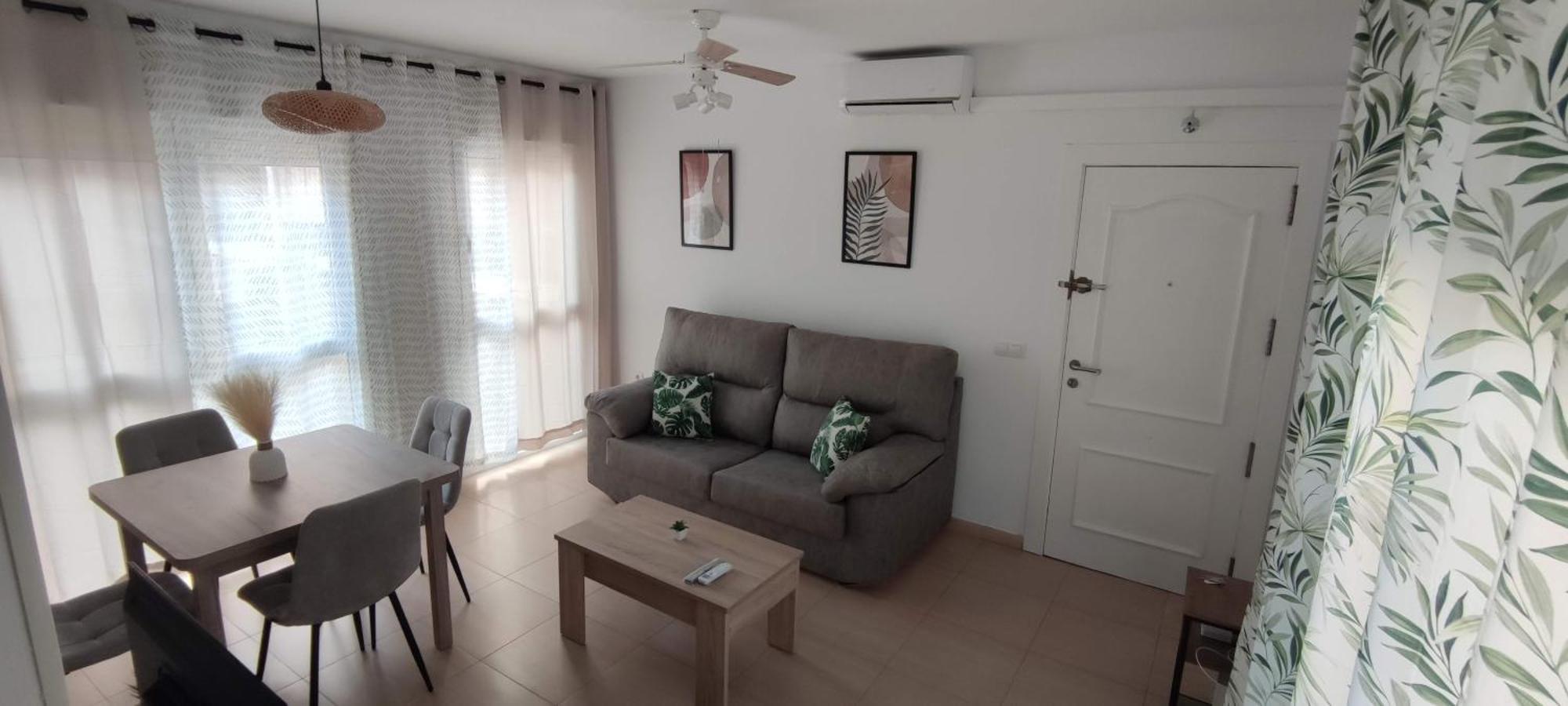 Apartamento Dos Habitaciones Con Piscina Y Gran Terraza Roquetas de Mar Exteriör bild