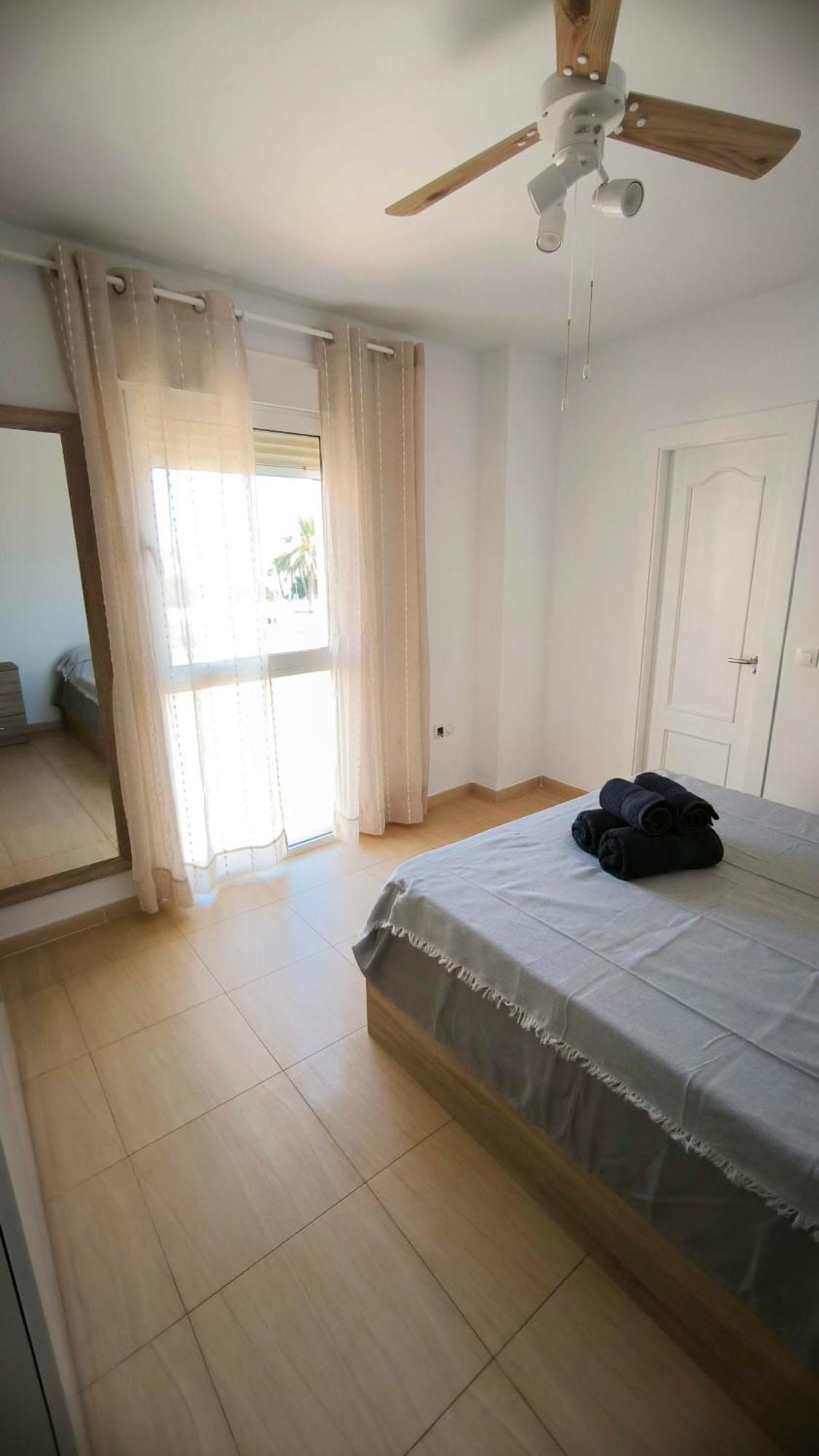 Apartamento Dos Habitaciones Con Piscina Y Gran Terraza Roquetas de Mar Exteriör bild